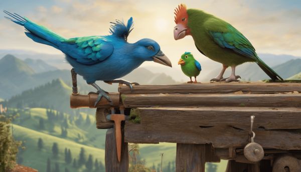 Pourquoi les oiseaux et les cochons font-ils équipe dans angry birds copains comme cochons ?